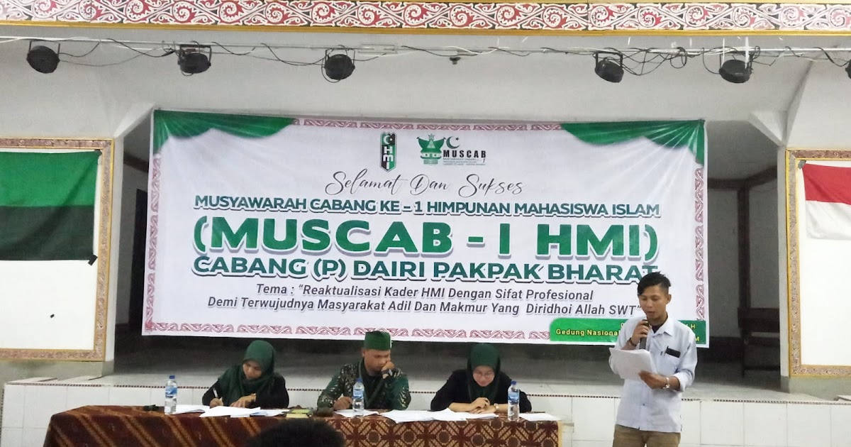 HMI pemkot tebing tinggi Gelar Musyawarah Cabang